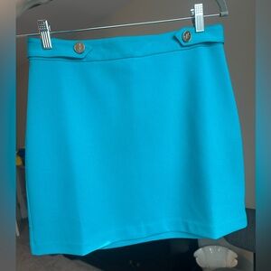 MICHAEL Michael Kors aqua Mini Skirt.